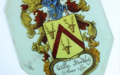 1690 Stained Glass Panel