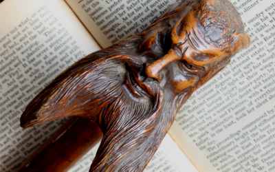 Antique Devil Walking Cane