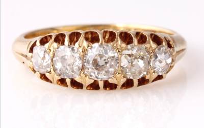 Antique Five Stone Ring
