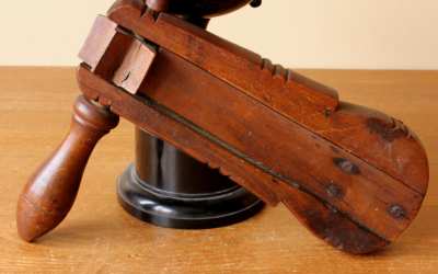 Antique Football Rattle