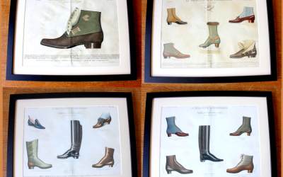 Antique French Footwear Prints