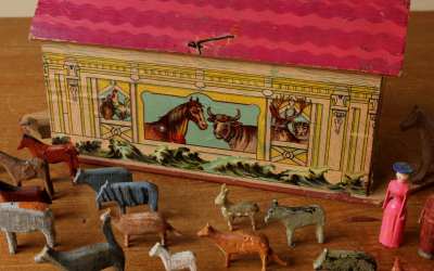 Antique German Noah Ark