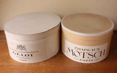 Antique Hat Boxes