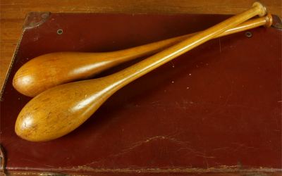 Antique Indian Clubs