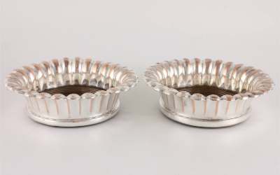 Antique Plated Coasters