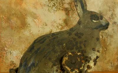 Antique Rabbit Target
