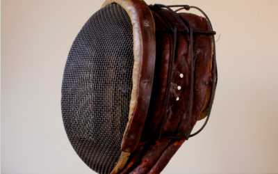 Antique Wire Fencing Mask