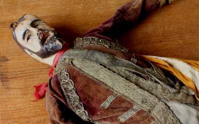 Bearded French Antique Puppet