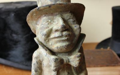 Cast Iron Top Hat Man