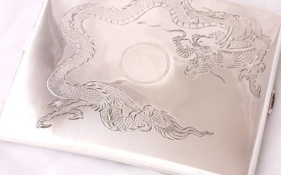 Chinese Silver Case