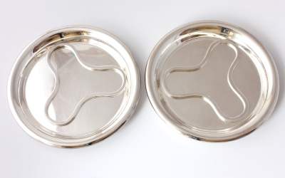 Christofle Bottle Coasters