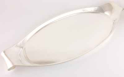 Curled Handled Tray