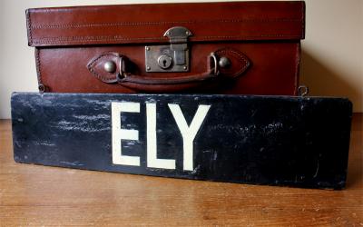 Ely Train Sign