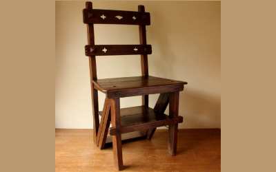 Folding Library Chair Steps