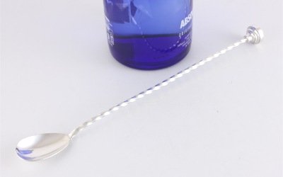 French Deco Cocktail Muddler Spoon