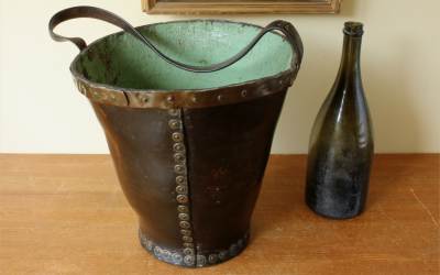Georgian Leather Fire Bucket