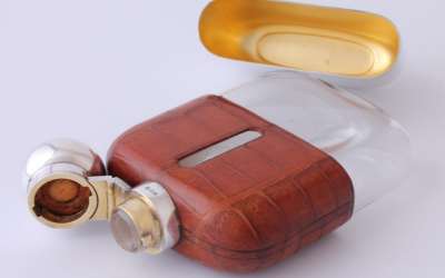 JD Mock Croc Hip Flask