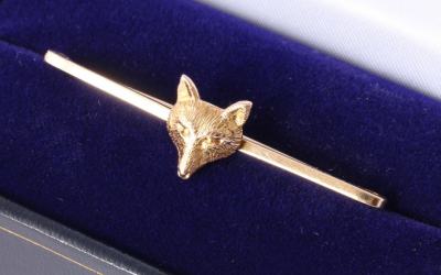 JGS Fox Brooch