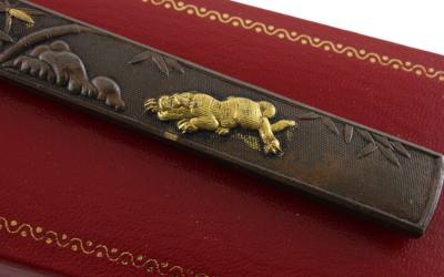 Japanese Tiger Paper Knife