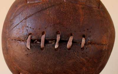 Laced Soccer Ball