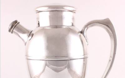 Large Asprey Cocktail Shaker