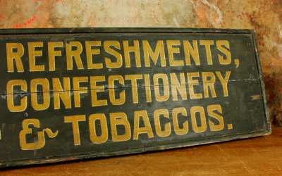 Large Culloch Shop Sign