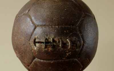 Leather Laced Football
