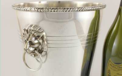 Lion Handle Champagne Cooler