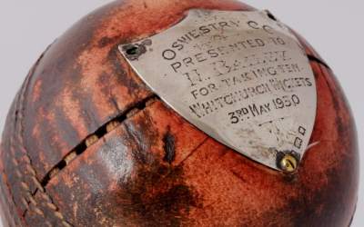Oswestry Cricket Ball Trophy