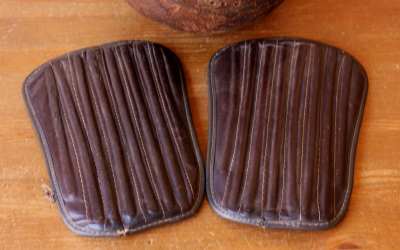 Pair Antique Shinpads