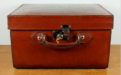 Scott Leather Hat Case