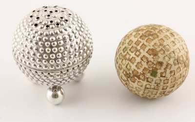 Silver Bramble Golf Ball