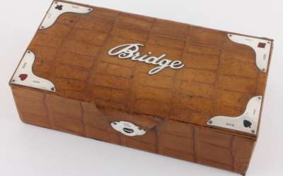 Silver Croc Bridge Box