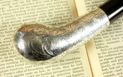 Silver Top Sunday Walking Stick