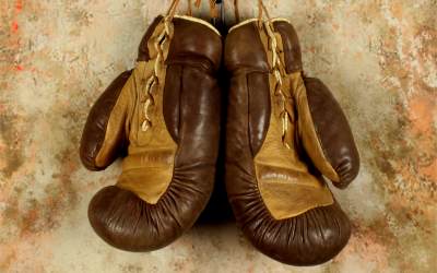 Sykes Vintage Boxing Gloves