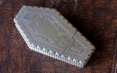 Victorian Coffin Snuff Box