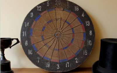 Vintage Dart Board
