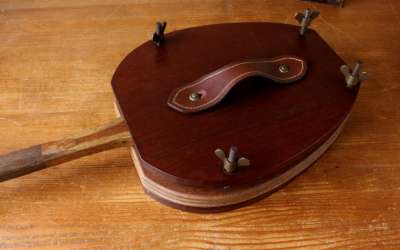 Vintage Mahogany Tennis Press
