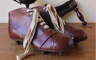 Vintage Studded Soccer Boots
