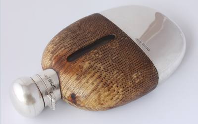 Walker Hall Hip Flask