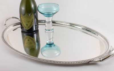 Walker Hall Large Silver Tray