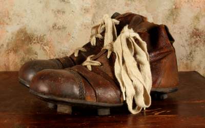 Youth Antique Football Boots